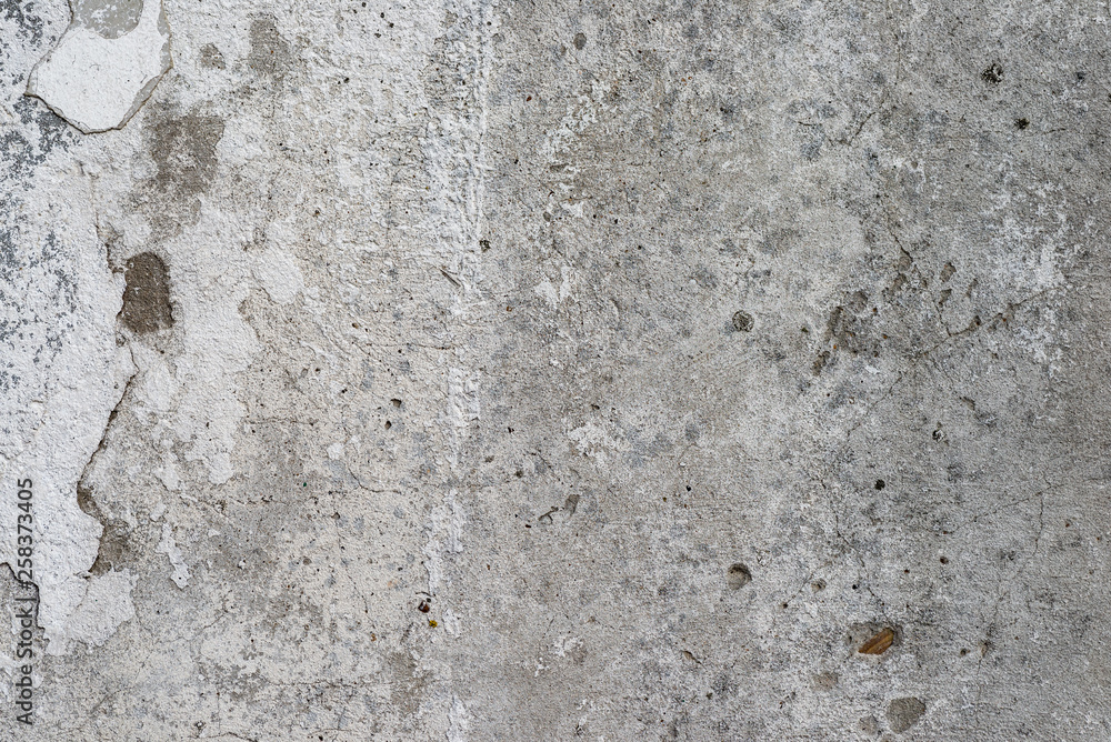 Macro texture of peeled paint on a white concrete wall. Macro texture of peeled paint on a white concrete wall.