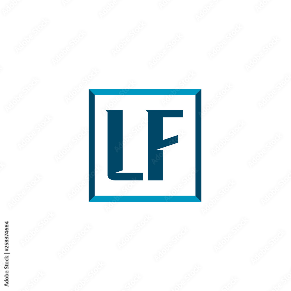 Initial Letter Logo LF Template Vector Design Initial Letter Logo LF Template Vector Design