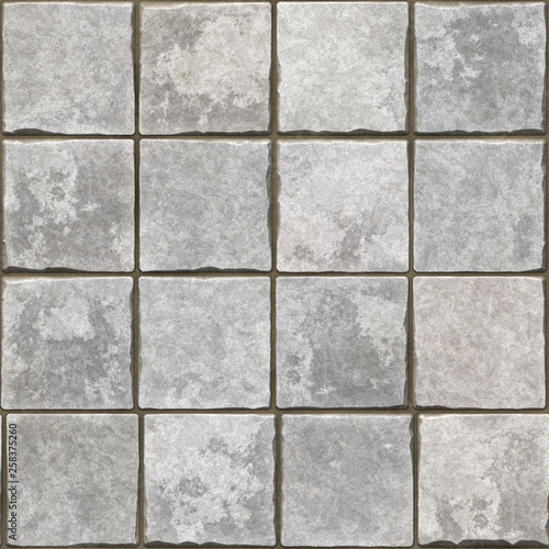 seamless gray tiles background