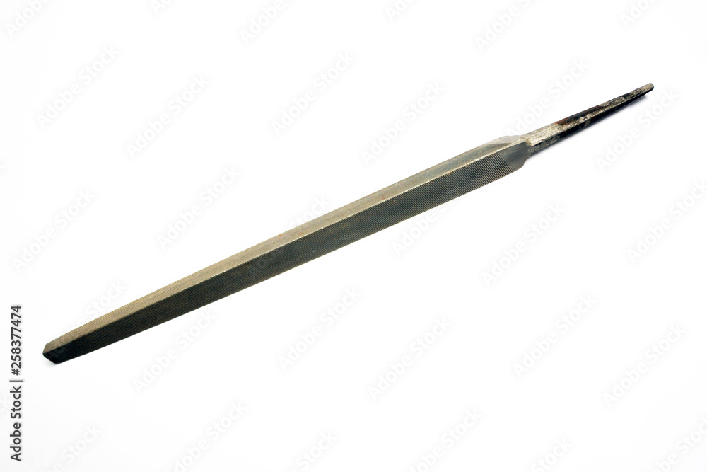 Tool the file isolated on a white background Tool the file isolated on a white background