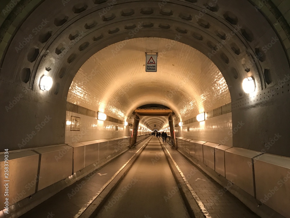 Hamburg, Alter Elbtunnel, Tunnelröhre