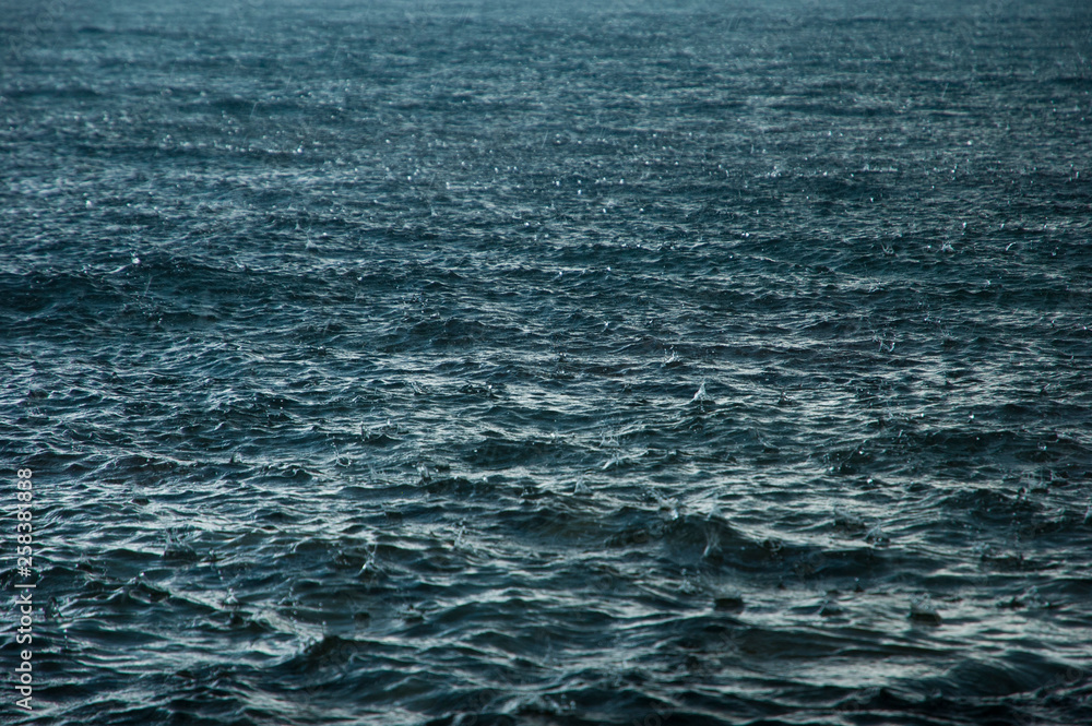 rain over the black sea