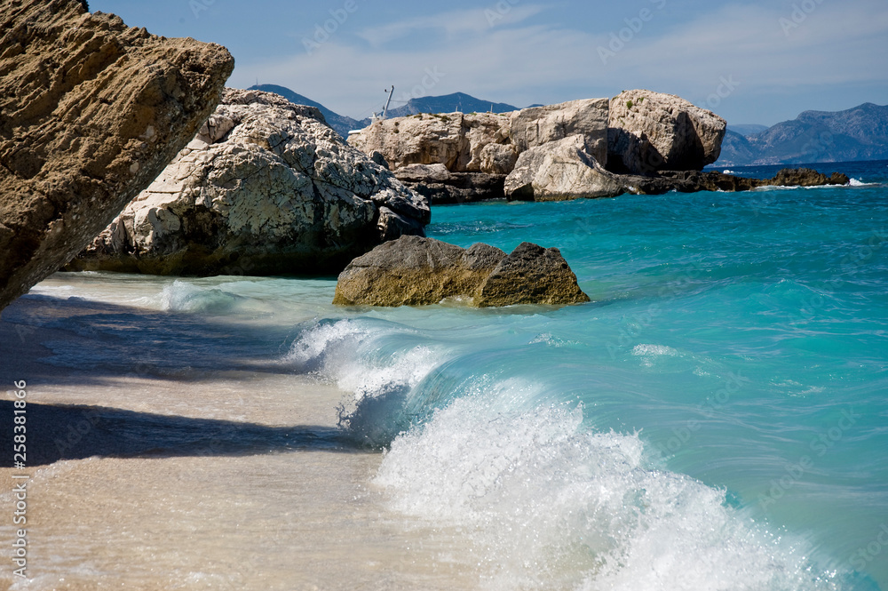 Cala Mariolu, Cala Gonone, Orosei gulf, island of Sardinia, Italy, Mediterranean, Europe