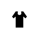 T-shirt icon. Sport clothes sign