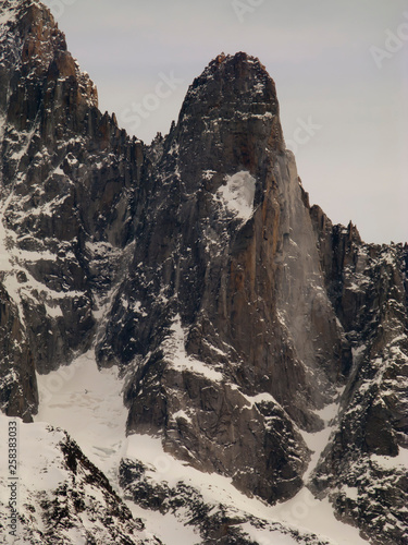 Schilderij op canvas Aiguille des Drus