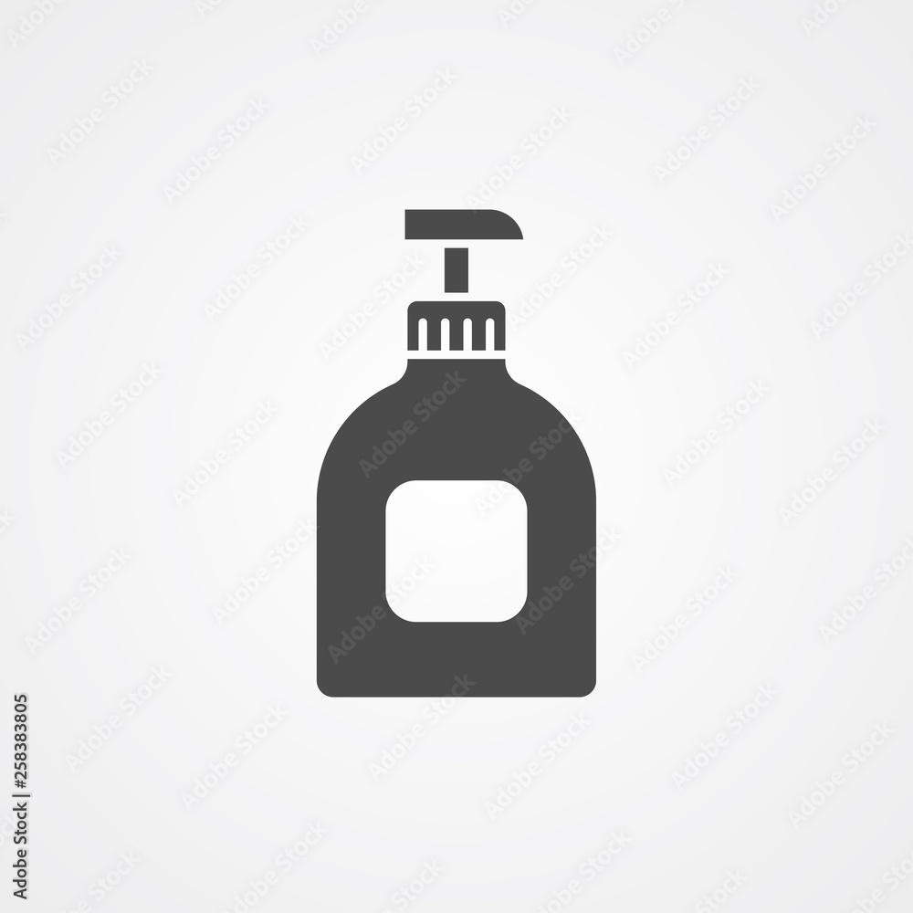 Hand cream vector icon sign symbol