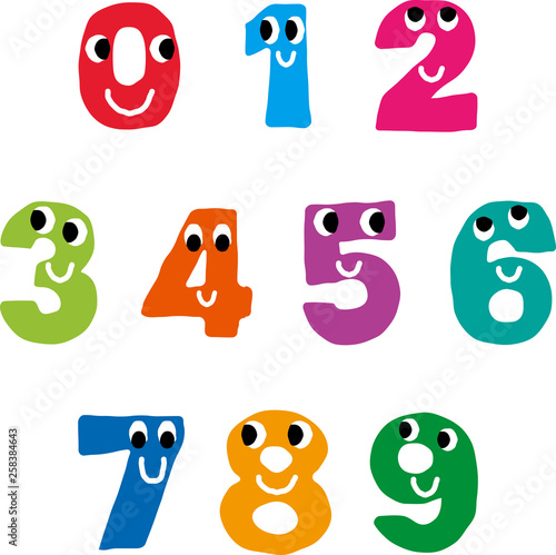 かわいい数字フォント