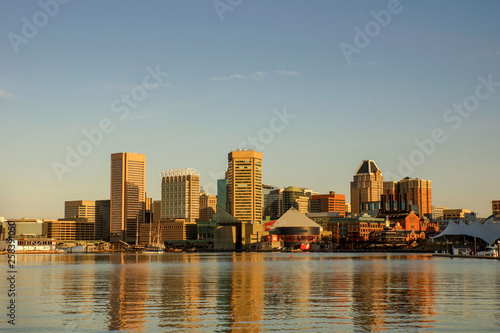 Baltimore City Skyline © JanEric Arts