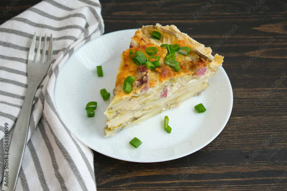 Corned Beef, Cabbage, and Potato Gratin