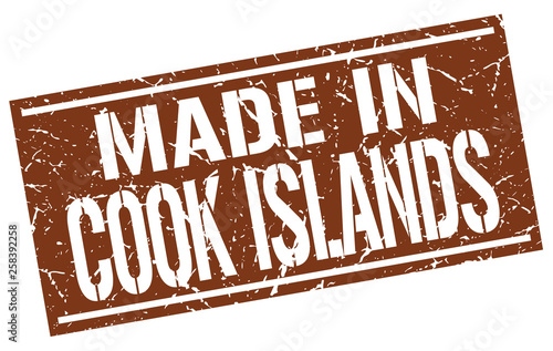 made in Cook Islands stamp