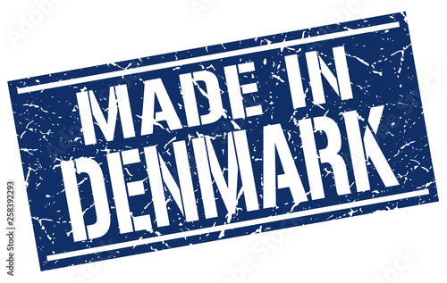 made in Denmark stamp