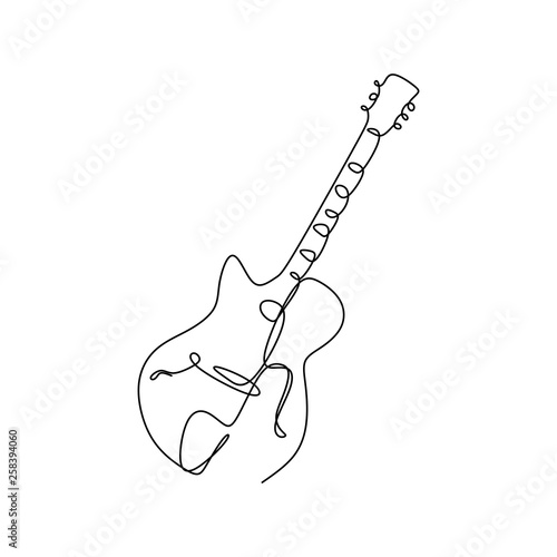 continuous line drawing of ...