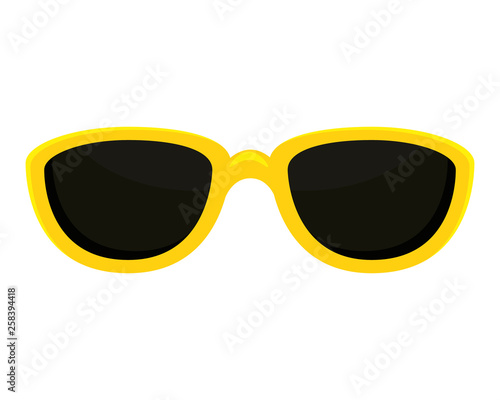 summer sunglasses accessory icon