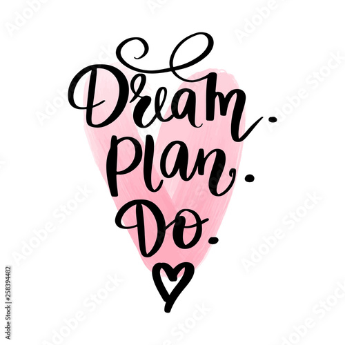 Vector hand drawn lettering phrase. Modern brush calligraphy.
