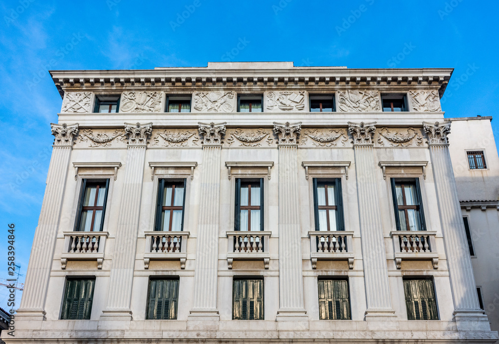 Italy, Venice, views and architectural details typical of the Venetian style.