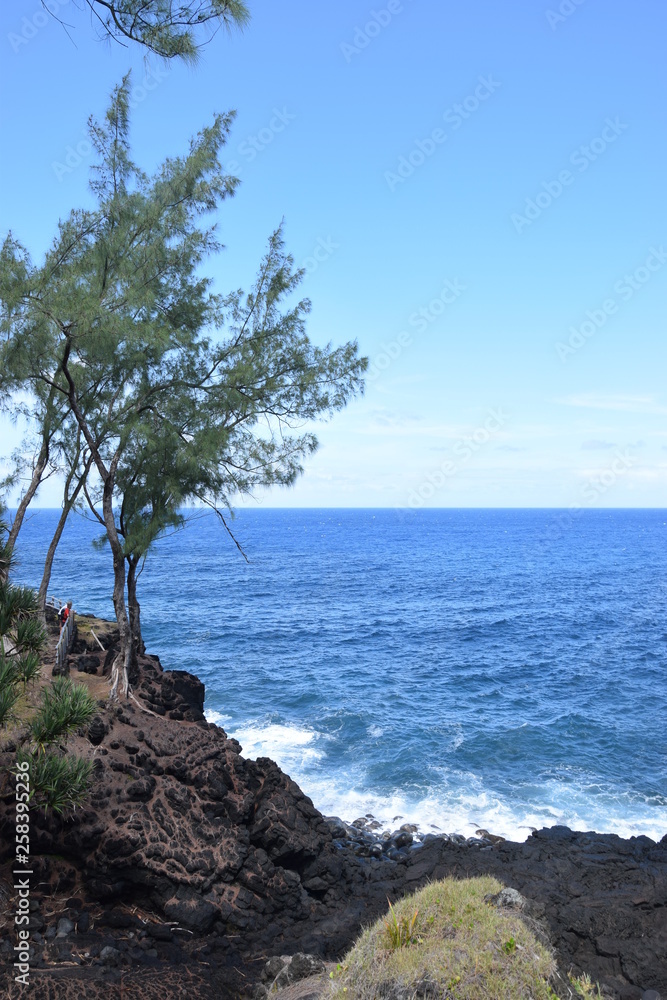 Fototapeta premium Cap méchant, La Réunion
