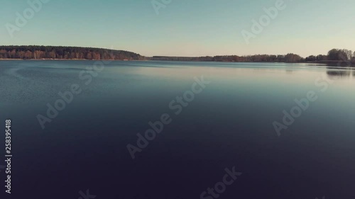 Low pass of a big river