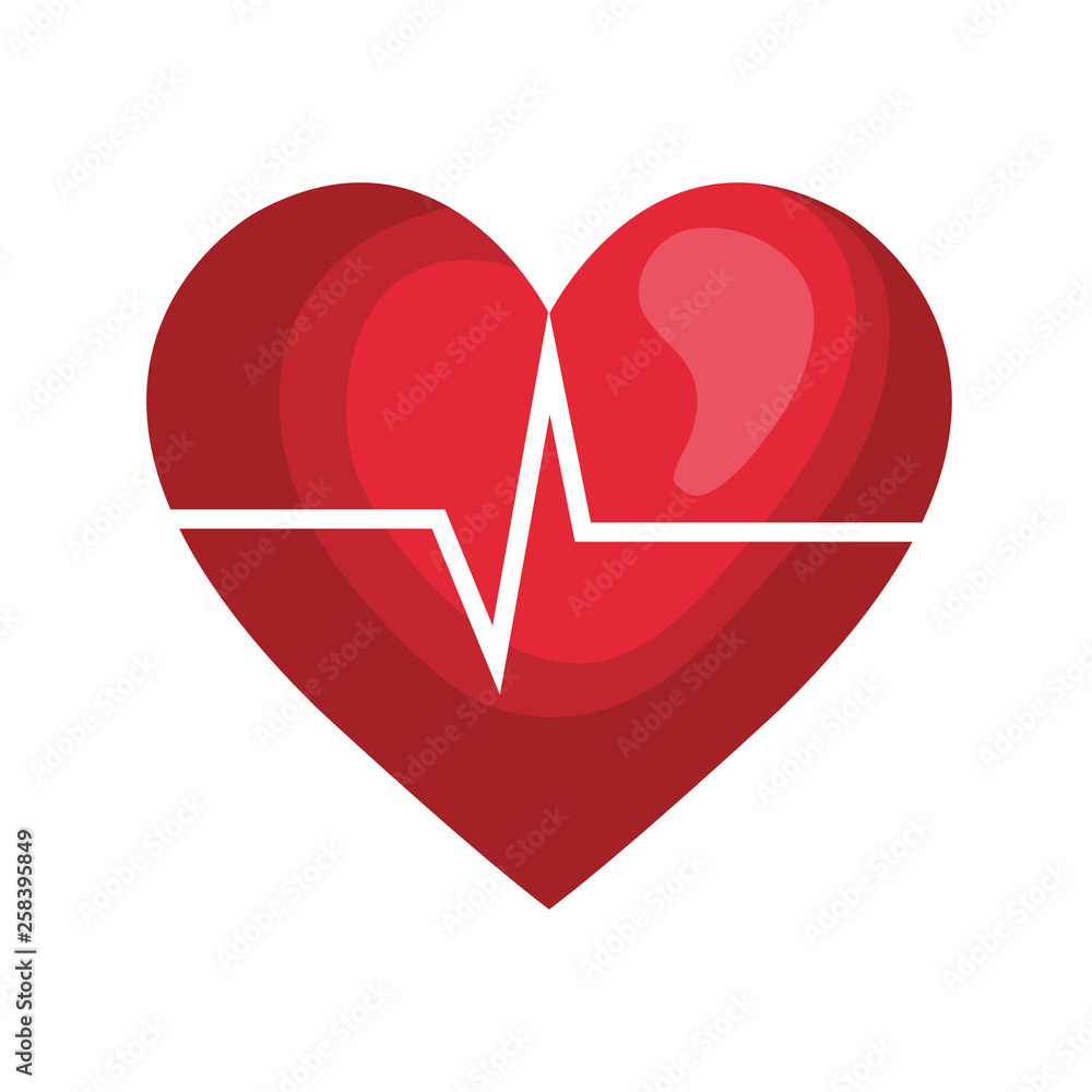 heart cardio isolated icon heart cardio isolated icon