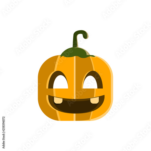 Halloween Pumpkin Character Illustration Design