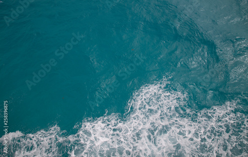 Fototapeta Naklejka Na Ścianę i Meble -  aerial view of the caribbean sea