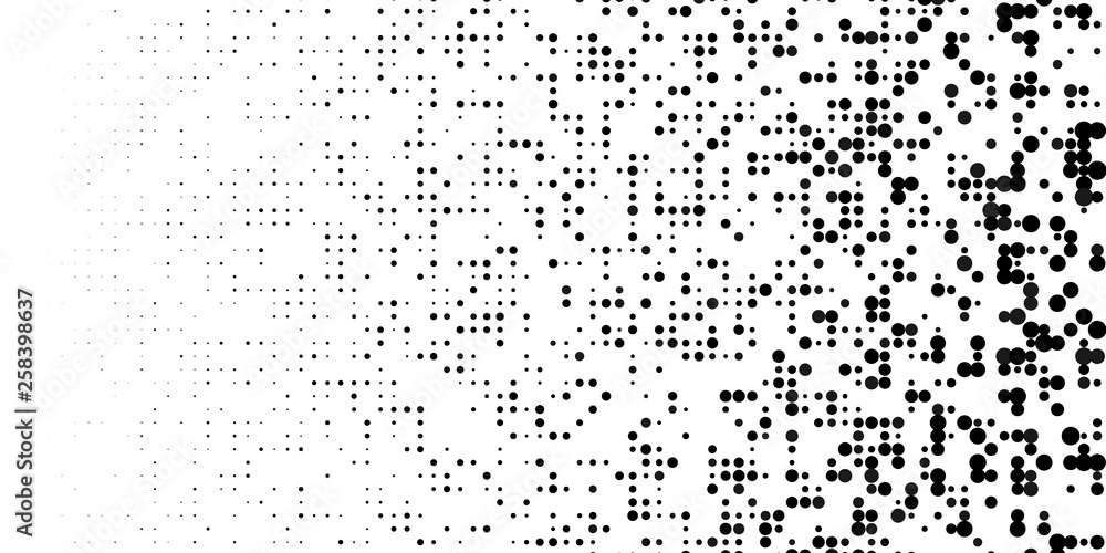 Abstract halftone dots. Abstract halftone dots.