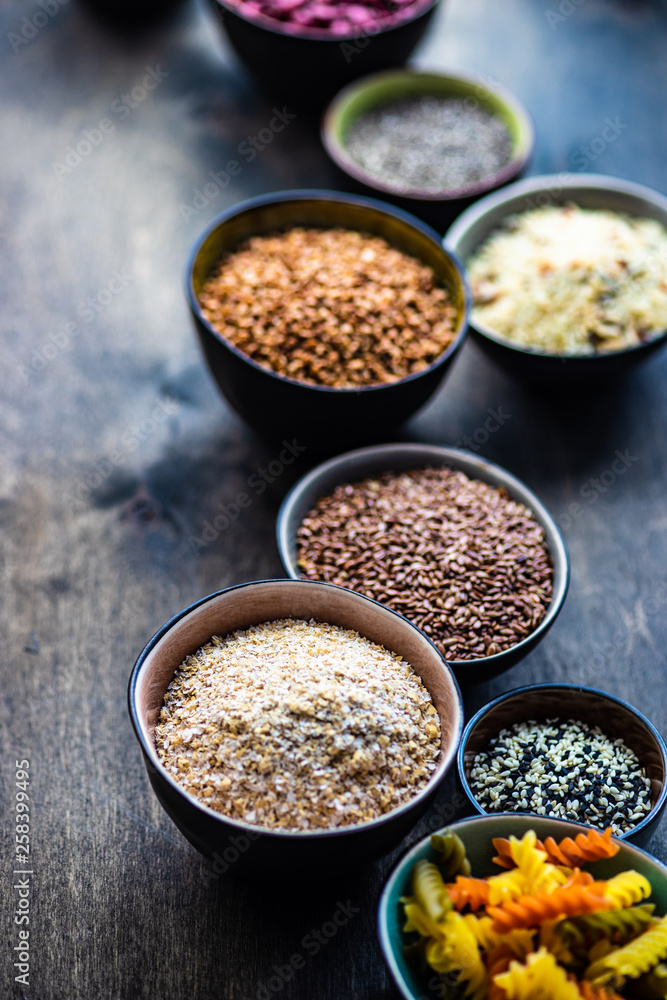 Organic food concept