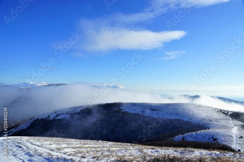 winter mountain landscape © дмитрий пикуль