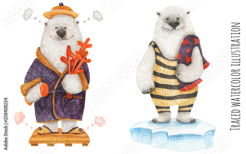 Polar Bears in the Arctic Spa