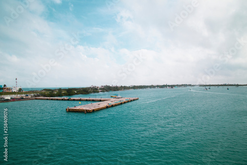Isla Mujeres seen from the ferry, Cancun, Mexico. © @Nailotl