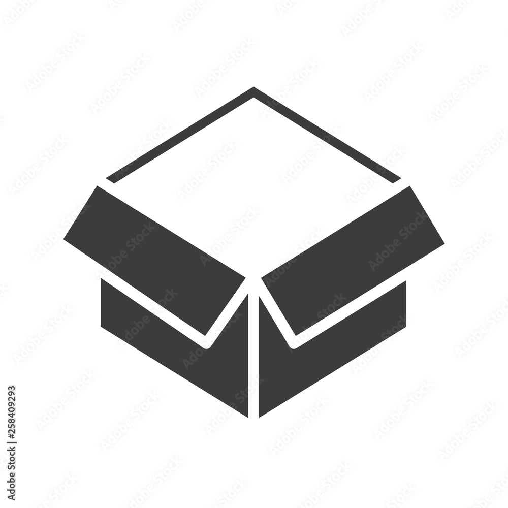 Box vector icon in modern flat style isolated. Box can support is good for your web design. Box vector icon in modern flat style isolated. Box can support is good for your web design.