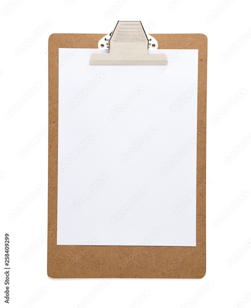 Wood Clipboard with Copyspace Wood Clipboard with Copyspace