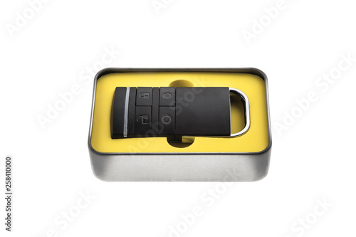 metal box container car key