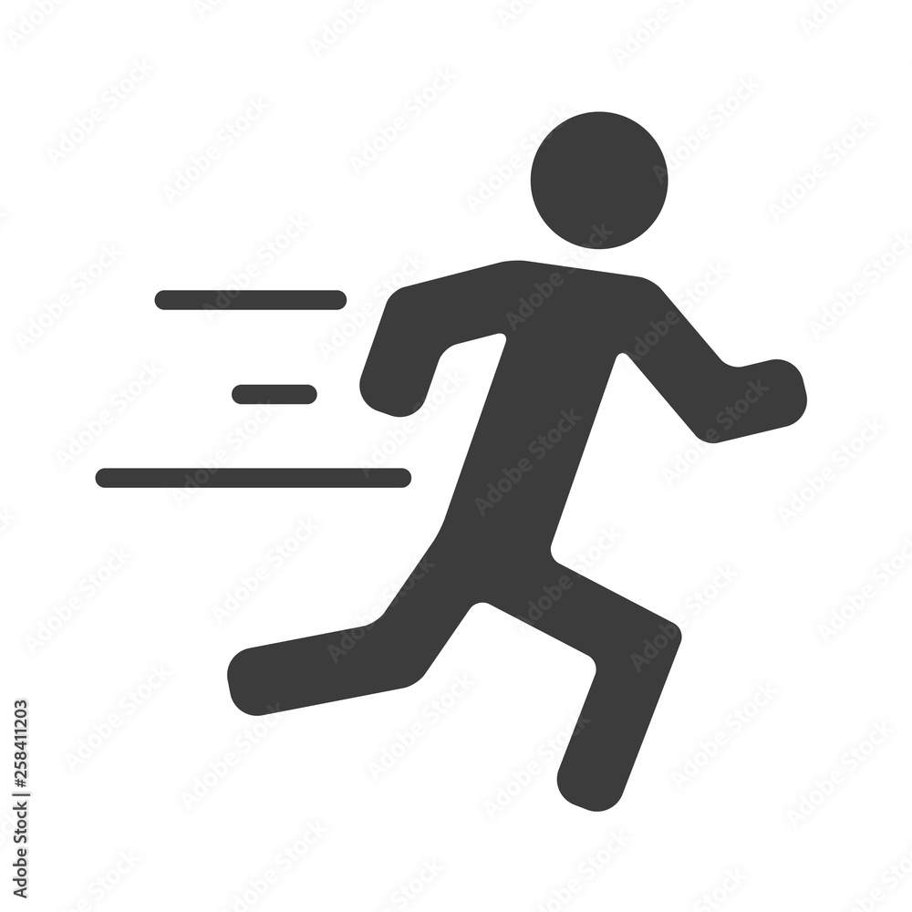 Run vector icon in modern flat style isolated. Run can support is good for your web design. Run vector icon in modern flat style isolated. Run can support is good for your web design.