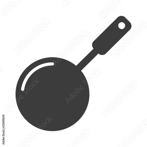 Pan vector icon in modern flat style isolated. Pan can support is good for your web design.