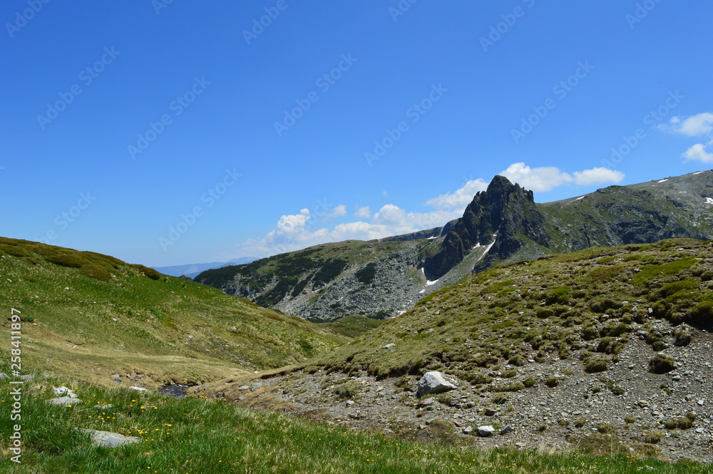 Mountain landscape Mountain landscape