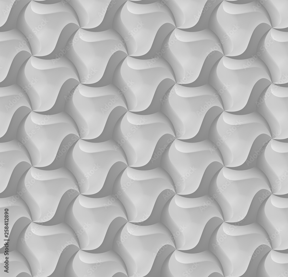 Vector 3d hexagon tile brick pattern for decoration and design tile. Eps 10 Vector 3d hexagon tile brick pattern for decoration and design tile. Eps 10