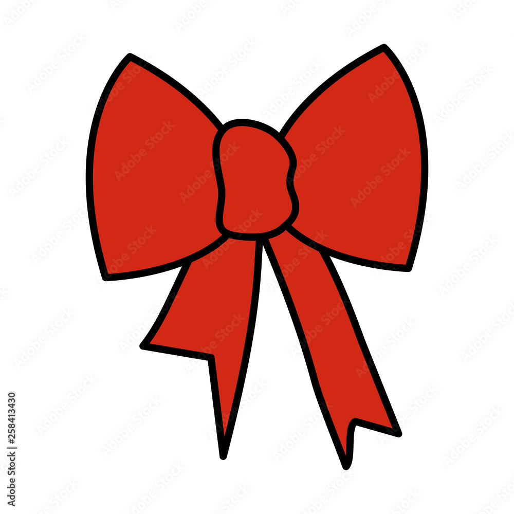 ribbon bow decorative icon ribbon bow decorative icon