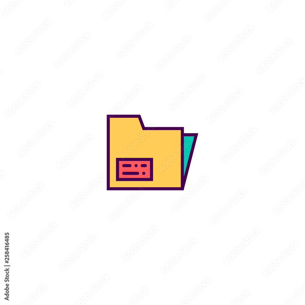 record icon line design. Business icon vector design record icon line design. Business icon vector design