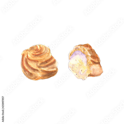 Obraz na płótnie Cream puff