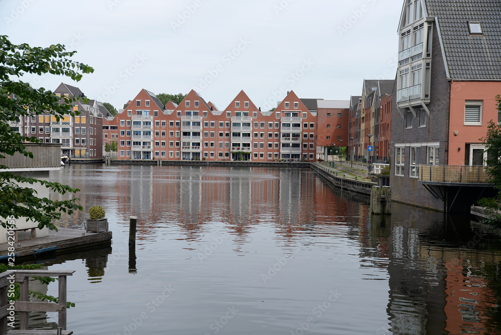Häuser in Hoorn, Holland