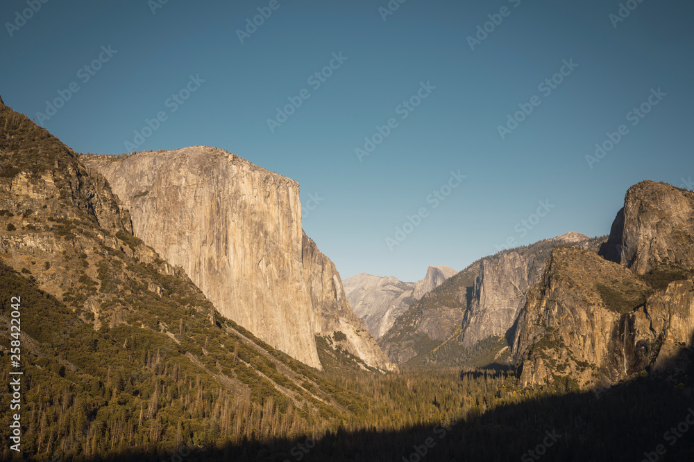 USA, California, Yosemite National Park, Tunnel View USA, California, Yosemite National Park, Tunnel View