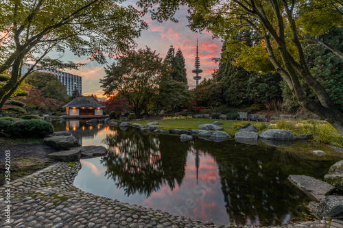 Germany, Hamburg, Japanese Garden at PLanten un Blomen