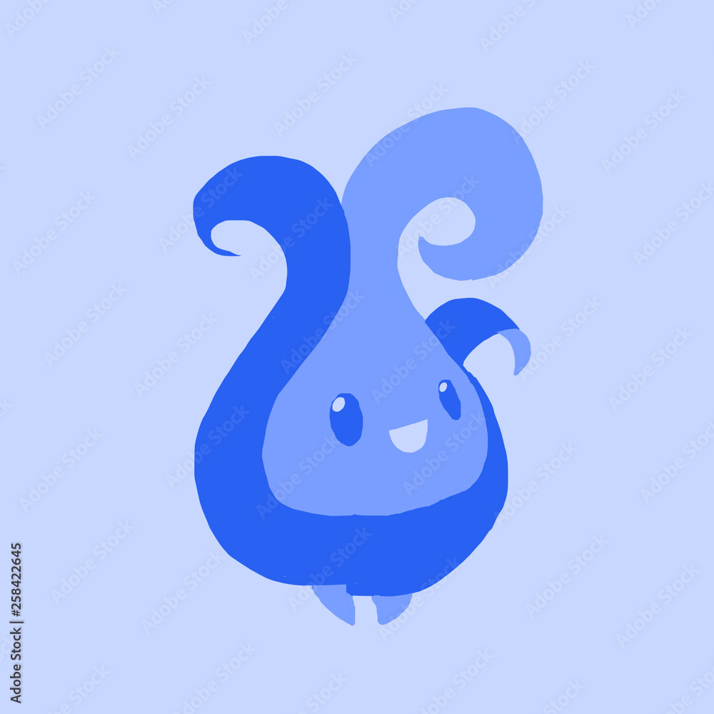 Fototapeta premium Cute Drop