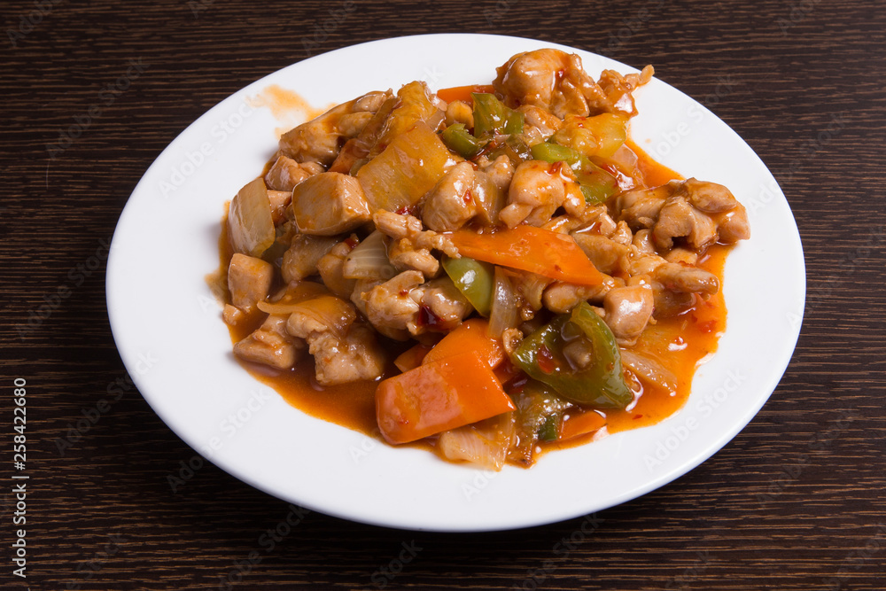 Chicken piquant