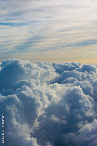Aereal view of cloudy sky © carlesmayet