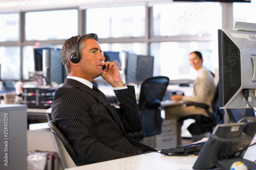 Call center operator