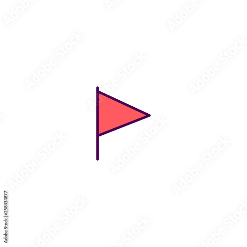 Free Download Flag icon design. Essential icon vector design - GFXLoad