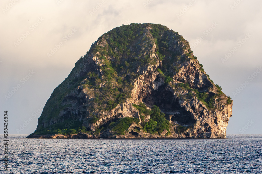 Martinique. Rocher du Diamant