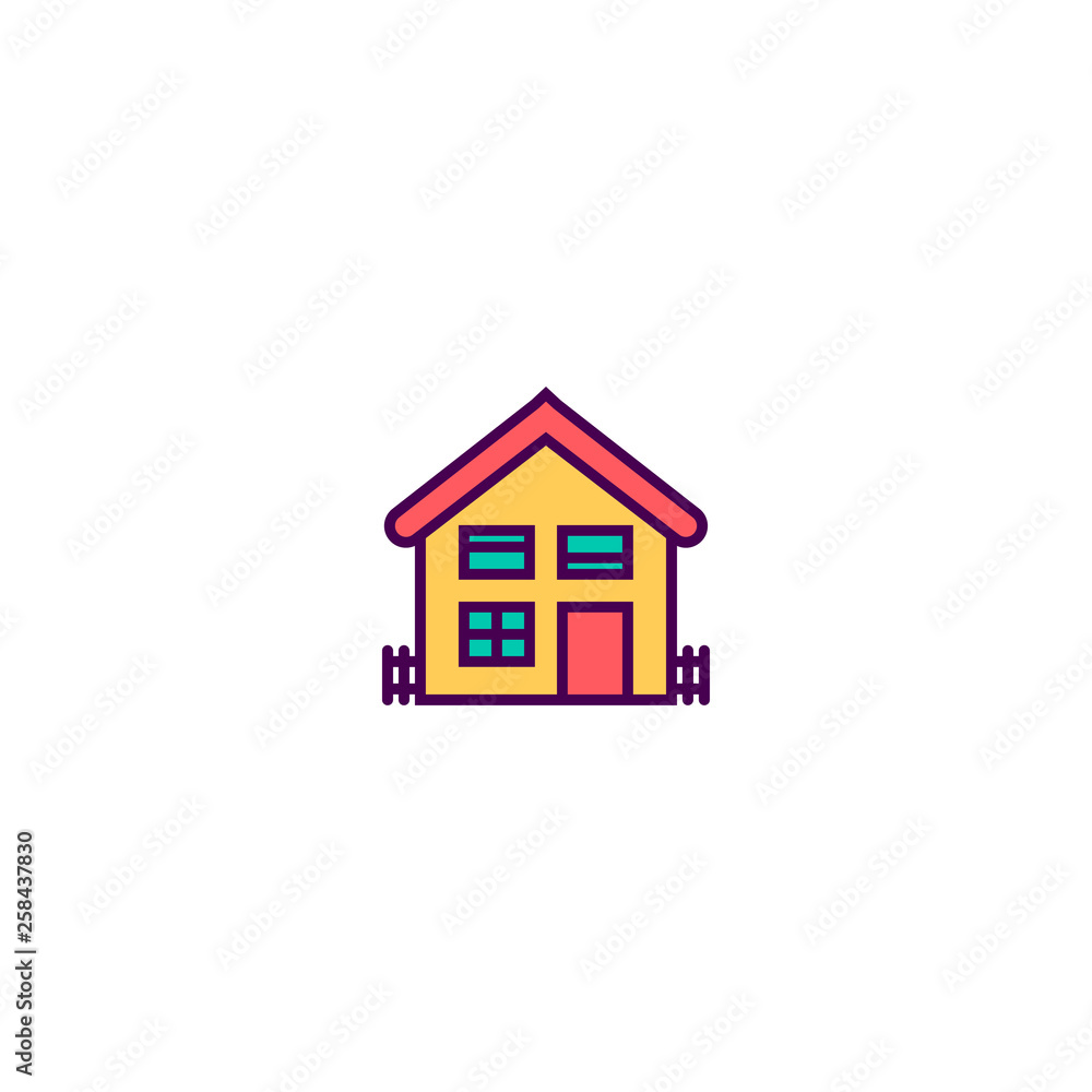 House icon design. Essential icon vector design House icon design. Essential icon vector design
