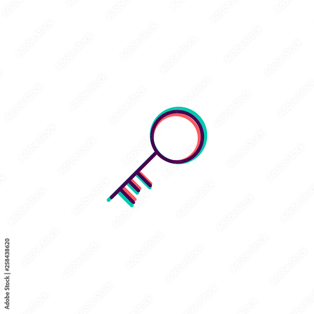 Key icon design. Essential icon vector design Key icon design. Essential icon vector design